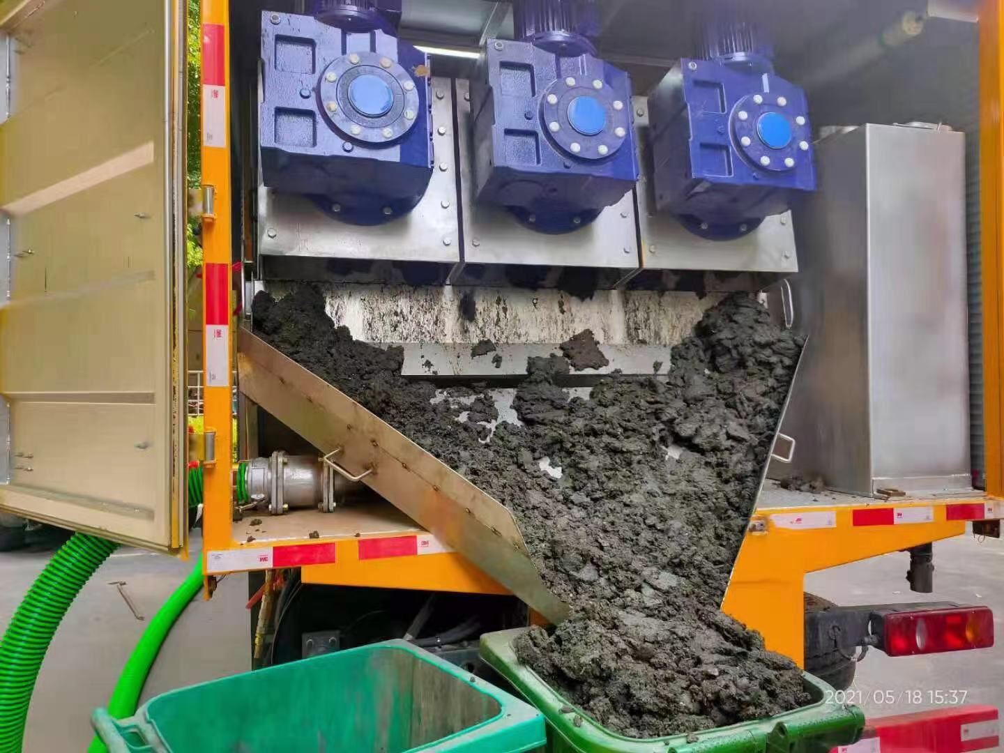 凤翔化粪池清掏城市维护站-泥浆净化干湿分离处理